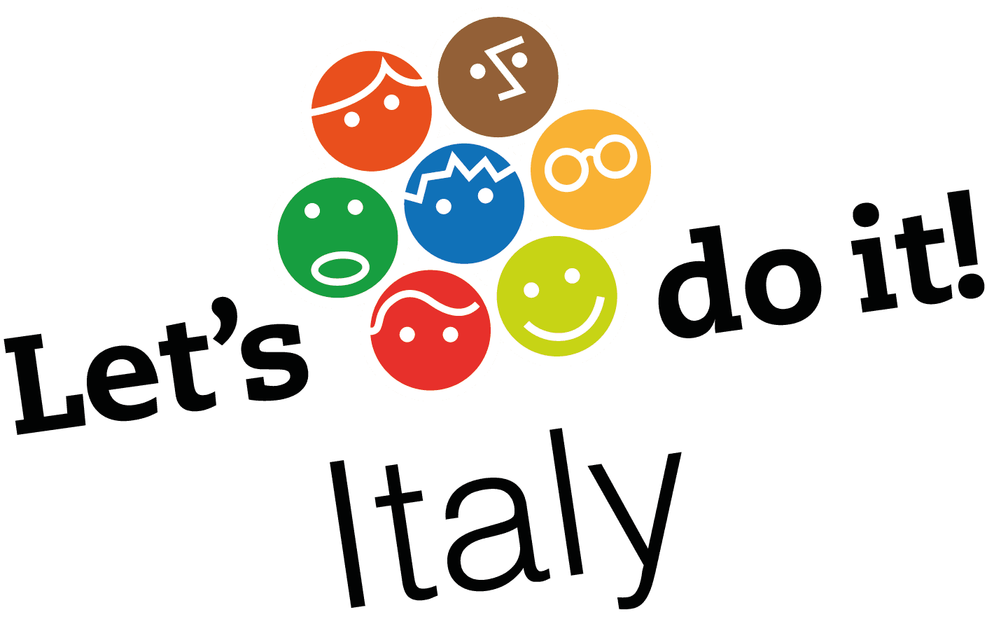 logo let's do it italy