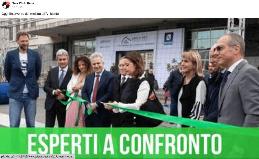 Rassegna Stampa - teleclub italia - Green Med Expo & Symposium - 2025
