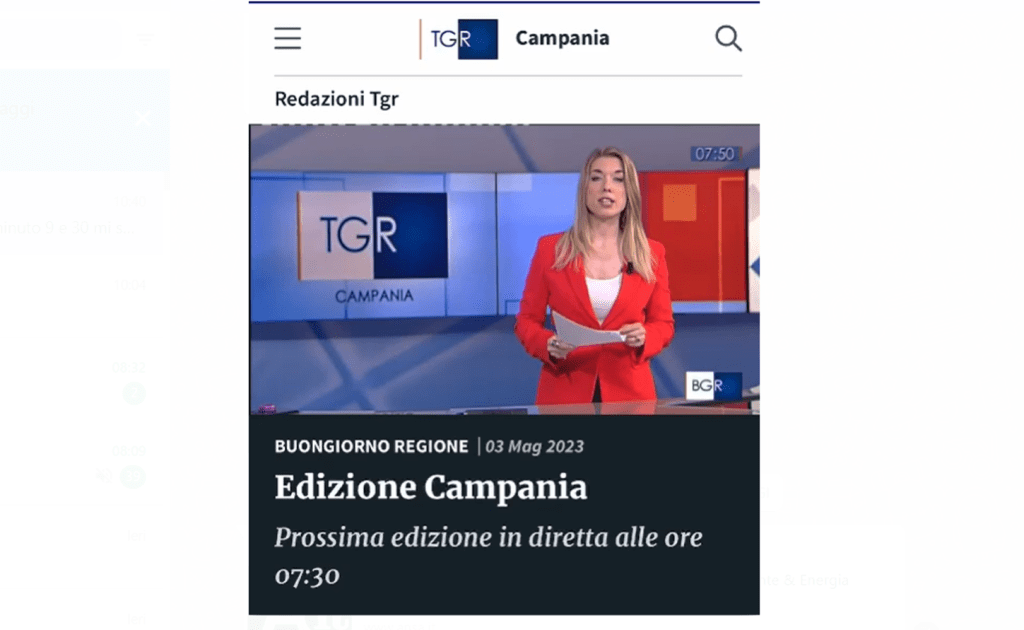 TG-R Campania - edizione del 3 maggio 2023 - Green Med Expo & Symposium - 2025 TG-R Campania - edizione del 3 maggio 2023 - tgr - Green Med Expo & Symposium - 2025