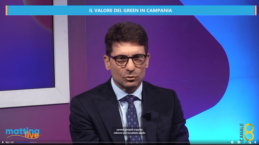 Rassegna Stampa - Green Med a Canale 8 - Green Med Expo & Symposium - 2025