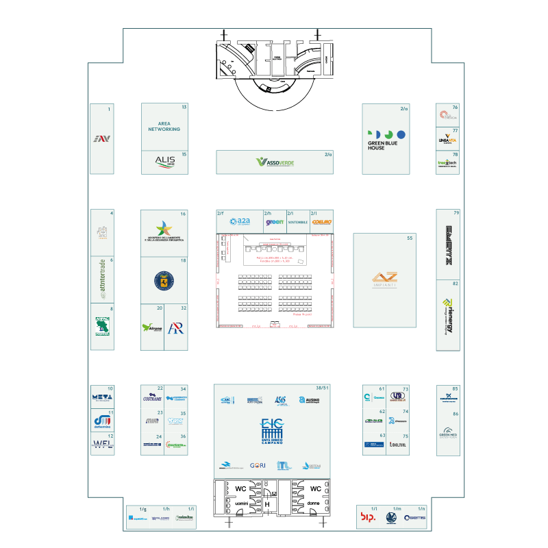 Mappa Interattiva - MAPPA INTERATTIVA pad 5 1 - Green Med Expo & Symposium - 2025